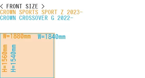 #CROWN SPORTS SPORT Z 2023- + CROWN CROSSOVER G 2022-